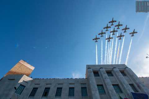 Mercoled 7 maggio, ore 11.30: il sorvolo delle Frecce Tricolori nel cielo di Bari